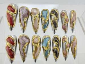 eye catchy nails